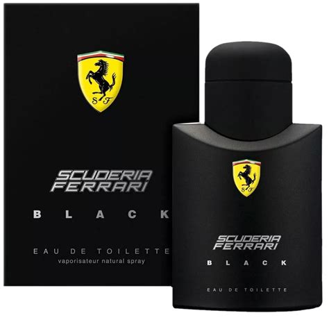 Perfume Scuderia Ferrari Black Eau de Toilette Masculino 